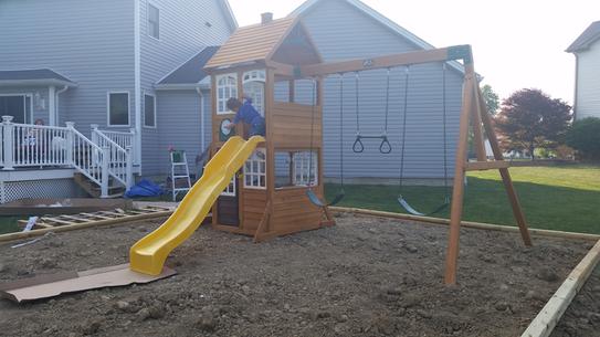 kidkraft mckinley swing set