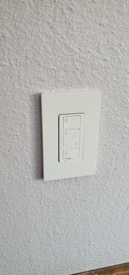 Lutron Caseta Smart Lighting Dimmer Switch Starter Kit w Google Home Mini Charcoal (CASETA1W-GMCHCL)