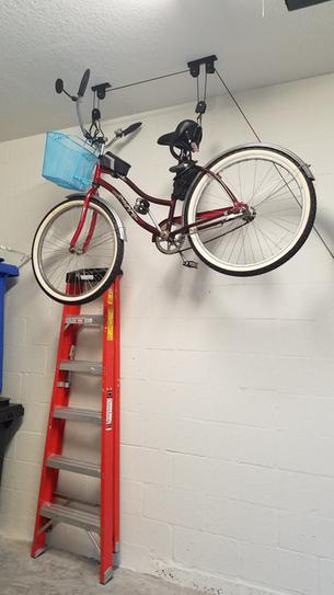 Racor 1 Bike Ceiling Mount Bike Lift Pbh 1r At The Home Depot Mobile