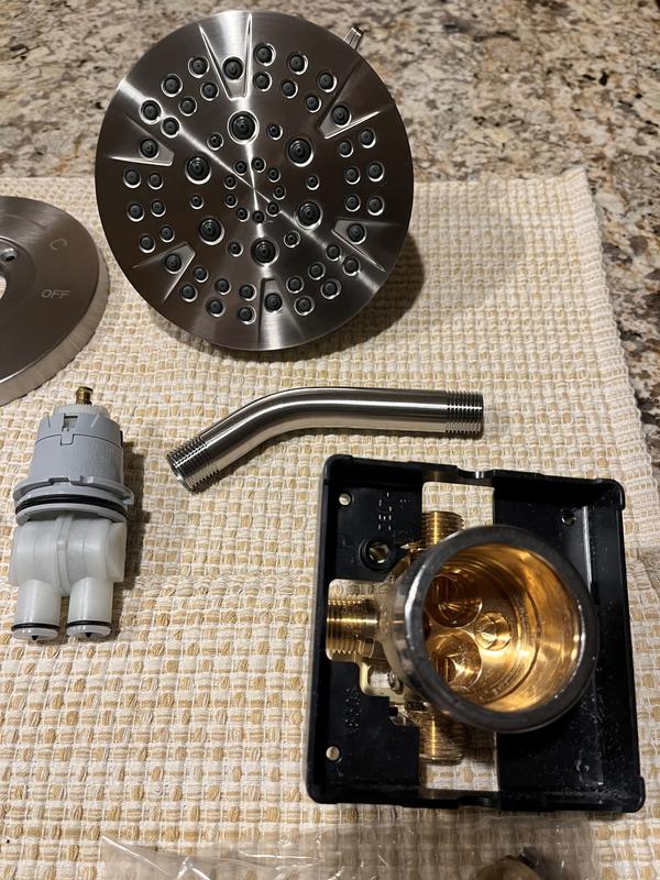 Delta Faryn Single-Handle 5-Spray Tub and Shower Faucet in Oil