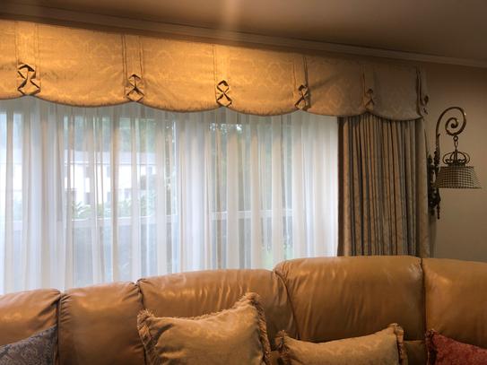 Bali  Fabric Cornice