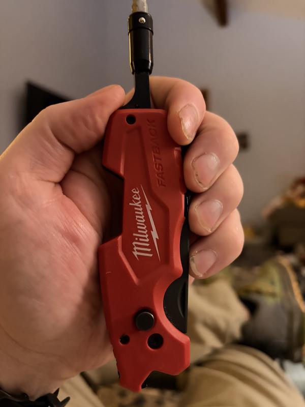 Milwaukee FASTBACK 6-in-1 Folding Utility Knives with General
