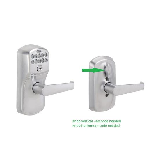 Reviews for Schlage Plymouth Satin Chrome Electronic Keypad Door