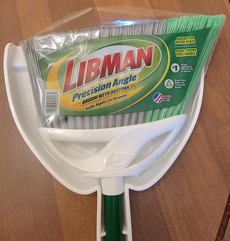 Libman Extra-Large Precision Angle Broom And Dustpan Set Green Steel Handle Clean Fibers Dustpan 6c84a942 7be9 4550 893c Be42f3c5518b.a7f6e4119e52f95ff4ba1346cbba8aa8 - View #7