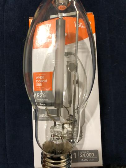 Ledvance 67502 LU50 HPS – 50-Watt High Pressure Sodium Bulb, Medium E26 Base, 4000 Lumens, 24,000-Hour Life