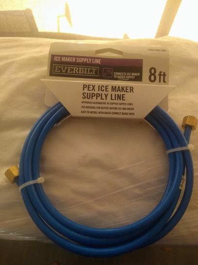 Everbilt 8 ft. PEX Ice Maker Supply Line 98259 - The Home Depot