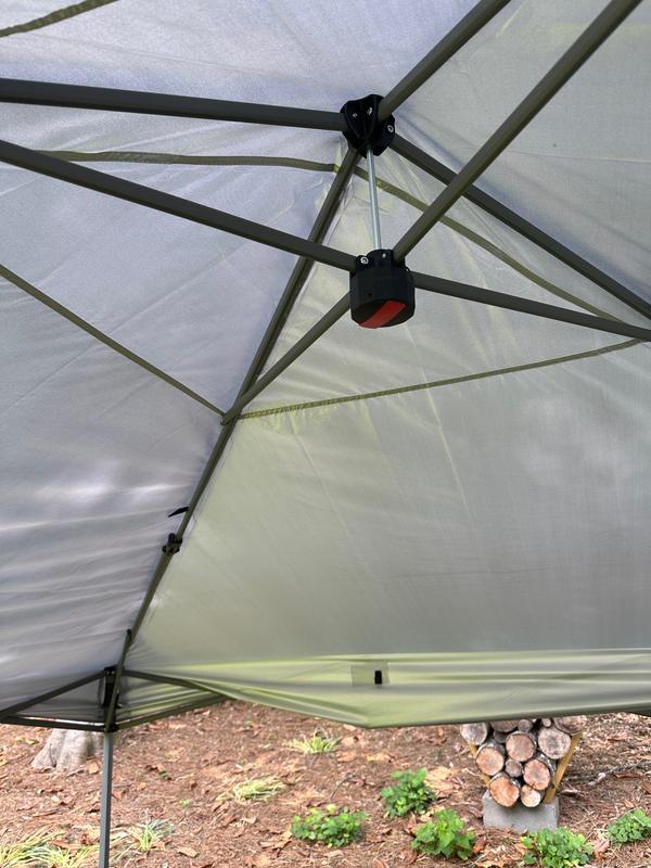 ABCCANOPY 10 ft. x 10 ft. Grey Instant Pop Up Canopy Tent Outdoor