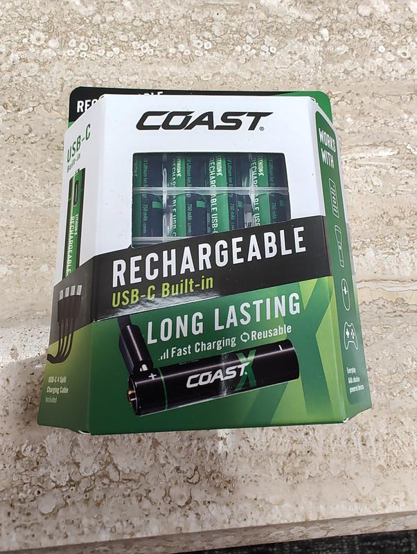 Coast ZXAAA Zithion-X R USB-C Ported Battery ZXAAA - The Home Depot