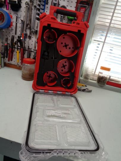 Milwaukee BIG HAWG Carbide Hole Saw Kit (9-Piece) with PACKOUT