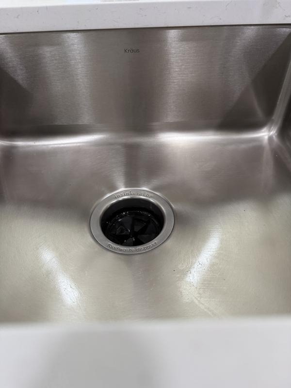 KRAUS Dex 25" Undermount Single Bowl Kitchen Sink – 16 Gauge Stainless Steel, Radiant Pearl Finish, NoiseDefend Pads (KA1US25B)