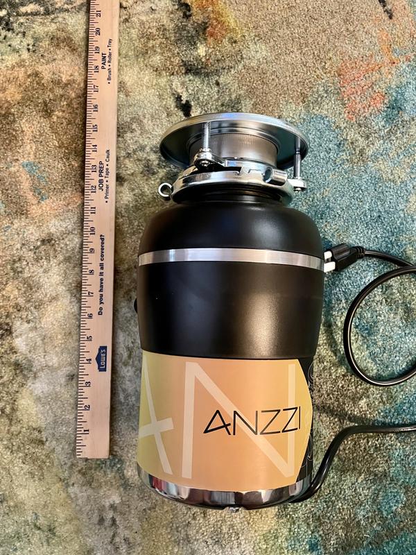 ANZZI Medusa 1/2 HP Continuous Feed Undersink Garbage Disposal GD