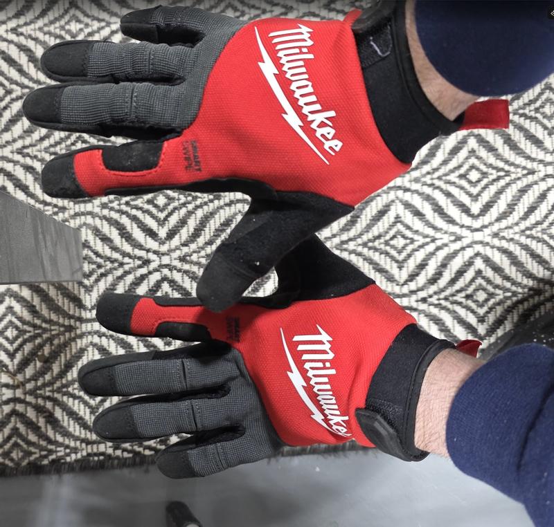 Milwaukee Medium Lightweight Work Gloves 48-73-8521H - The Home Depot