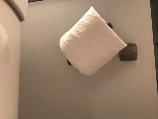Moen Voss Toilettenpapierhalter - Schwenkbar, Mattschwarz - Stylisch & Praktisch Fürs Bad