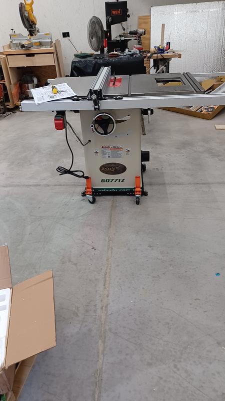 grizzly Reviews for Grizzly Industrial 10 in. 2 HP 120V Hybrid Table