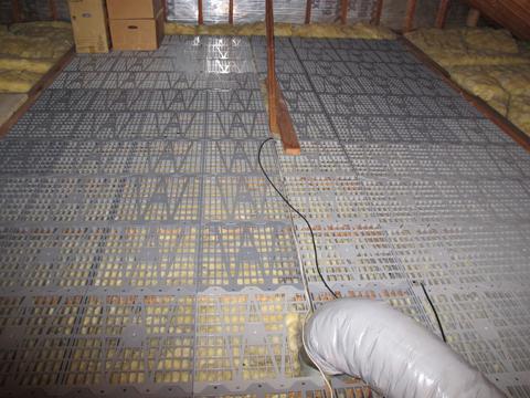 Attic Dek 16 In X 16 In On Center Attic Flooring Panels