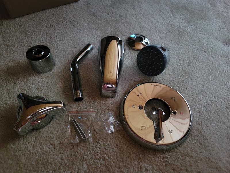 Symmons Origins Temptrol 1-Handle Tub and Shower Faucet Trim Kit