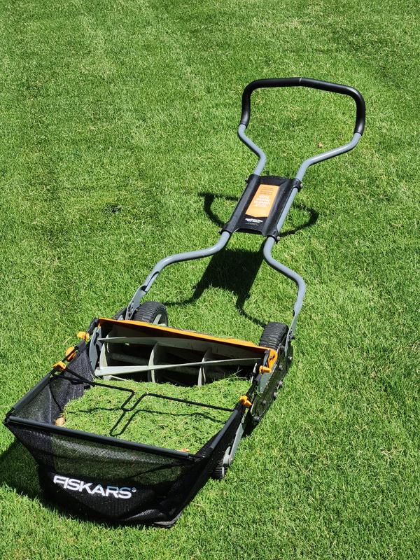 Fiskars reel mower home depot sale