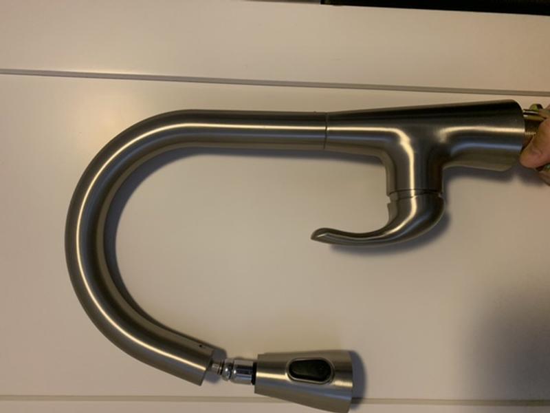 Buy Clare Single Handle Pull Down Laundry Utility Faucet in Stainless