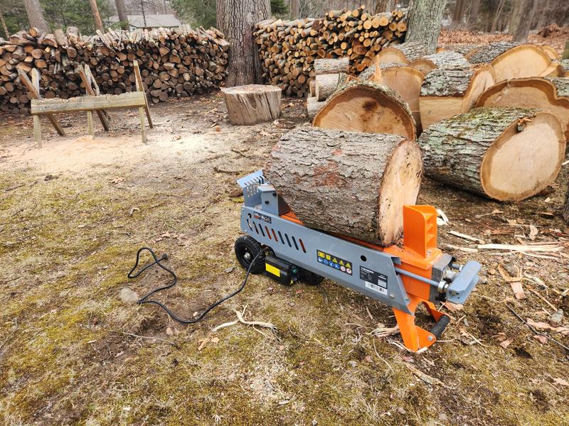 YARDMAX 9-Ton 15 Amp Portable Electric Log Splitter YS0952 - The
