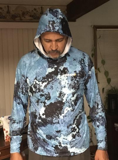 FIRM GRIP Men's X-Large Veil Tac Gray Performance Long Sleeved Hoodie Shirt  63643-08 - The Home Depot