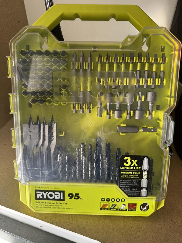 クロスタ　LRPP&LRP 20枚セット RYOBI Drill and Impact Drive Kit (20-Piece) A98201 - The Home Depot