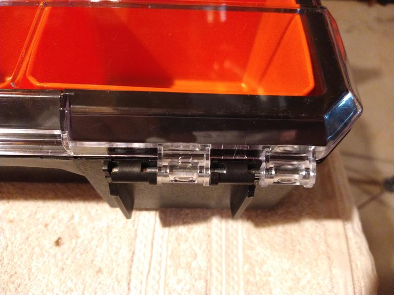 TACTIX 17 in. Plastic Portable Organizer with 9-Bins 320060 - The