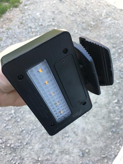 Solar Clip On Lights Outdoor – 40 LED Motion Sensor Lights, IP65 Waterproof, 3 Modes, For Fence, Patio, Garage, Camping (2-Pack, Black)