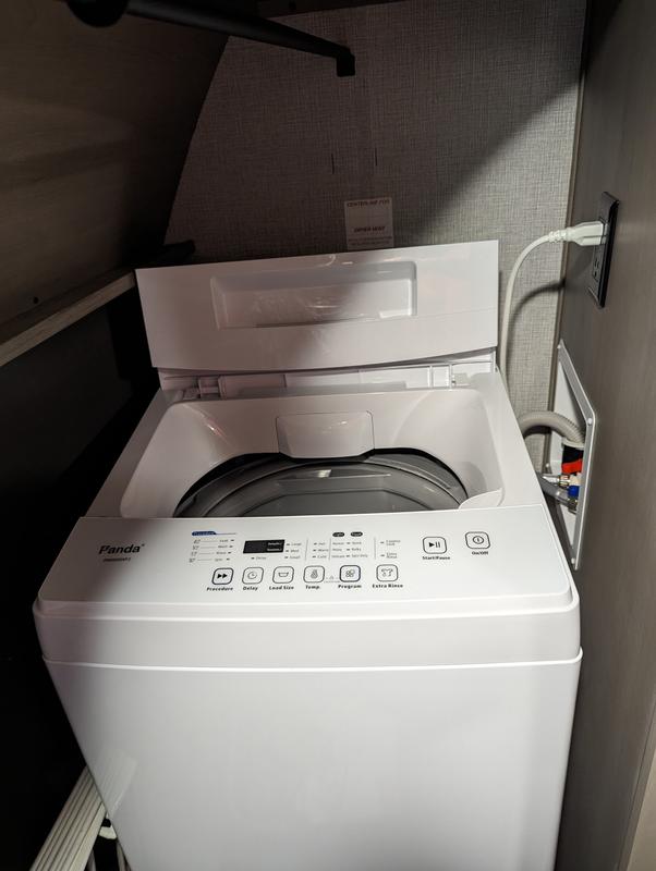 Reviews for Panda 1.70 cu. ft. 11 lbs. Capacity White Top Load Washing Machine Portable Compact Washer Pg 2 The Home Depot