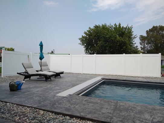 aka_tombo_358❀です✩.*˚ Have a question about Veranda Dover 6 ft. H x 8 ft. W White