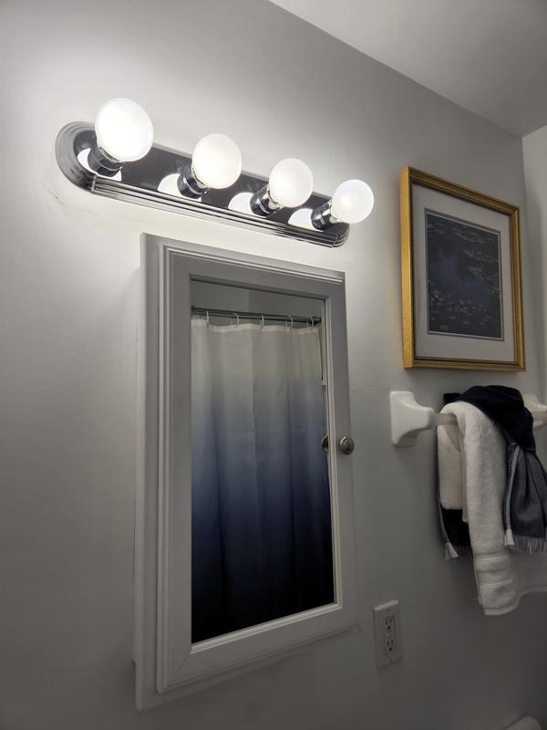 G25 LED Globe Bulbs 6-Pack – 5W (40W Equivalent), Dimmable, Warm White 2700K, 450lm, E26 Base, Milky Glass – Perfect For Vanity, Floor Lamps, Bathroom