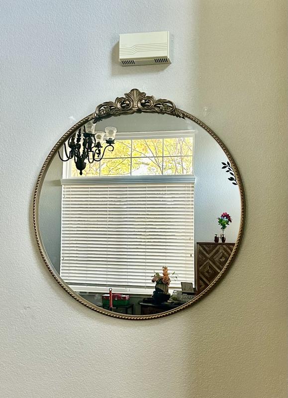 Reviews for LuxHomez 24 in. W x 36 in. H Vintage Antique Silver