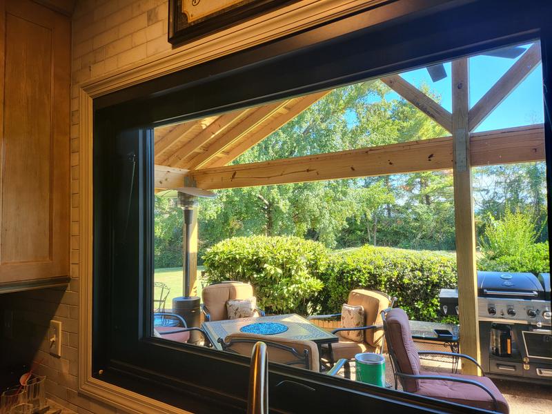 TEZA DOORS 47.5 in. x 47.5 in. White Aluminum Low-E Double-Pane