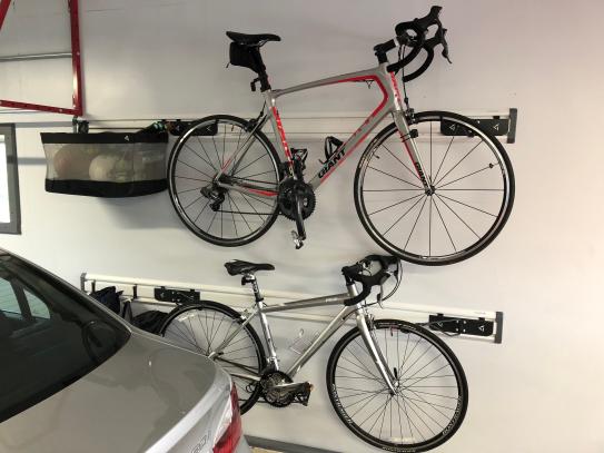 horizontal bike hook