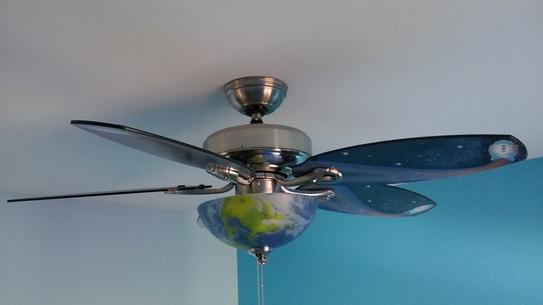 Hunter Discovery 48 In Indoor Brushed Nickel Ceiling Fan With