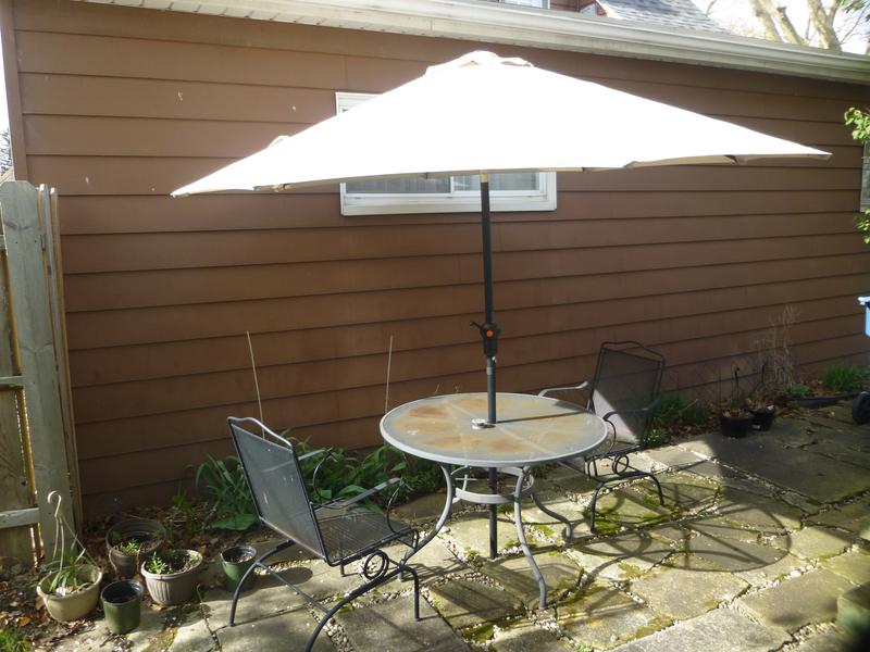 hampton bay 7-1 2 ft steel patio umbrella in ruby Formosa Covers - 9ft Market Replacement Canopy - 8 Ribs Top Canvas - 600D UV Protective and Water Resistant Umbrella Fabric of shade with this large patio umbrella that will keep you cool all day long. Patio Umbrellas for Outdoor Shade