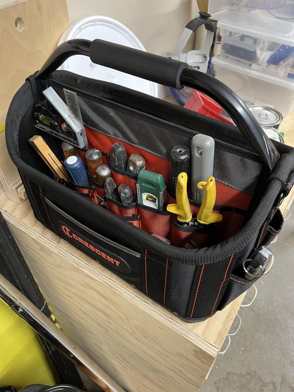 Crescent 17 in. Tradesman Open Top Tool Bag CTB1710 - The Home Depot