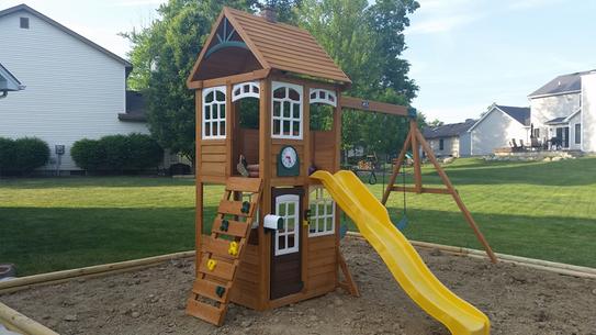 kidkraft mckinley swing set