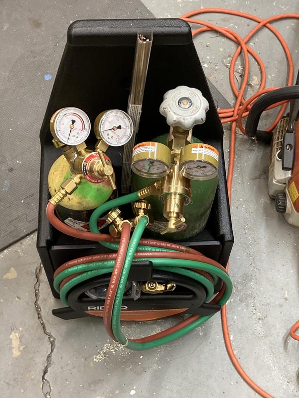 RIDGID Oxy-Acetylene Torch Kit for Welding, Cutting and Brazing