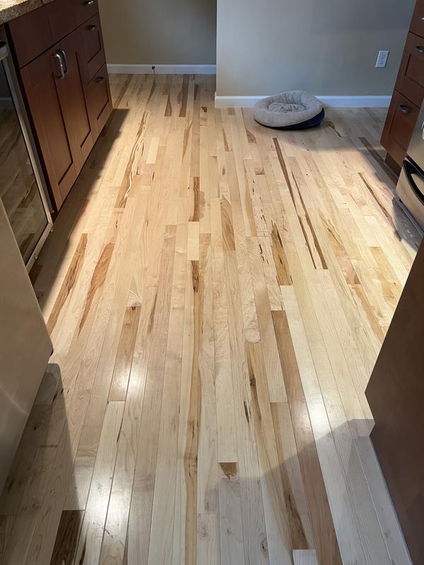 Bruce Plano Natural Hickory 3/4 in. T x 5 in. W Smooth Solid
