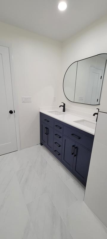Wyndham Collection Beckett 84 in. W x 22 in. D Double Vanity
