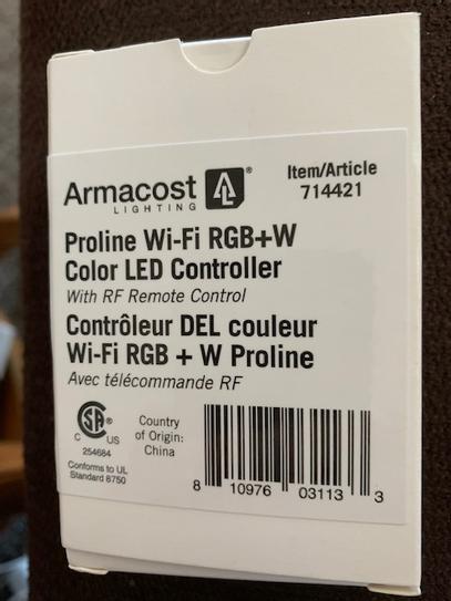 ProLine RGB + W Wi-Fi LED Controller – Armacost Lighting