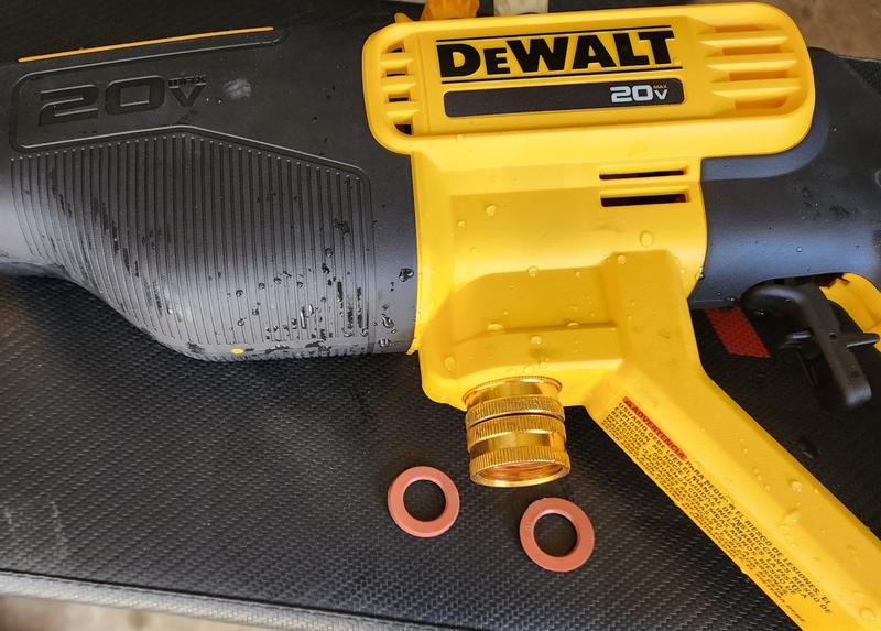 Reviews for DEWALT 20V MAX 550 PSI 1.0 GPM Cold Water Reviews for DEWALT 20V MAX 550 PSI 1.0 GPM Cold Water