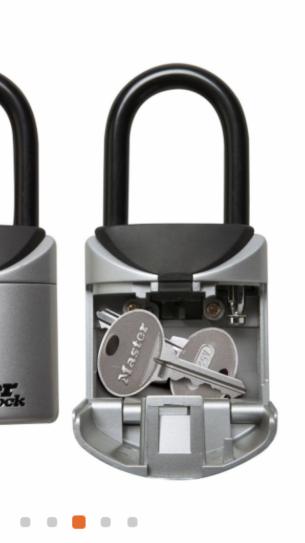 Master Lock Compact Lock Box, Resettable Combination Dials 5406D - The ...