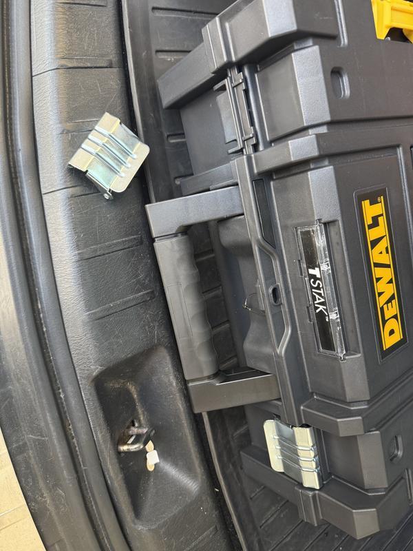 DEWALT TSTAK VI 17 in. Stackable Deep Tool Storage Box DWST17806