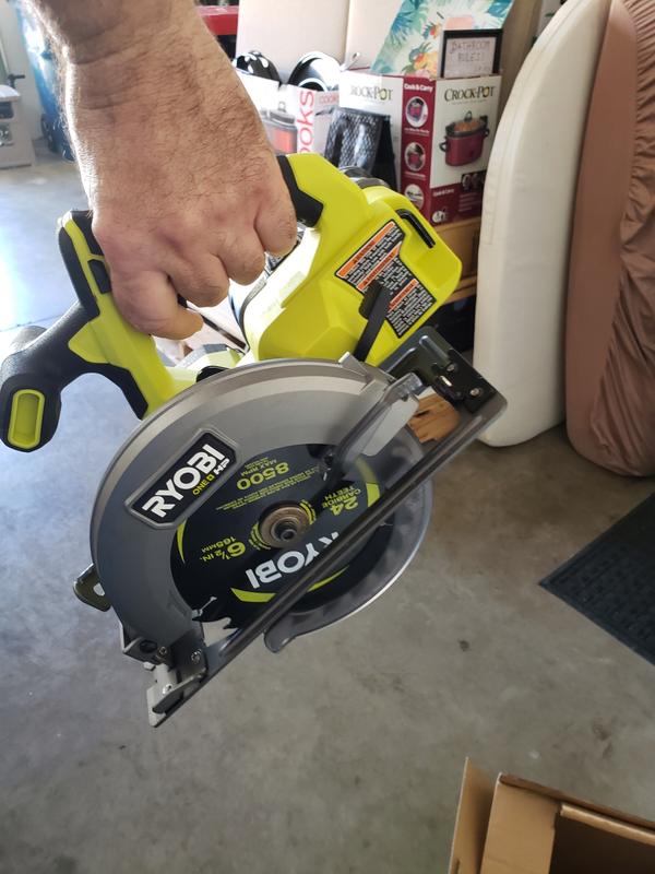 RYOBI SBCS01B ONE+ HP 18V Brushless Cordless Compact 6-1/2 in. Circular Saw (Tool Only)