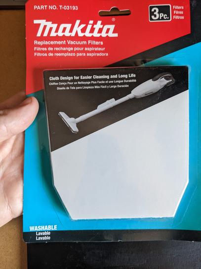 FILTRO ASPIRAPOLVERE TESSUTO MAKITA ORIGINALE 443060-3 - Foto 11