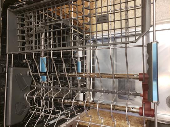 KitchenAid 24 in. Black Stainless Top Control Built-in Tall