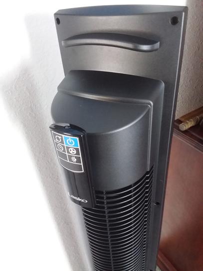 Reviews for Lasko 48 in. 4 Speeds Xtra Air Tower Fan in Black with Carry  Handle, Oscillating, Remote Control, Nighttime Setting, Timer