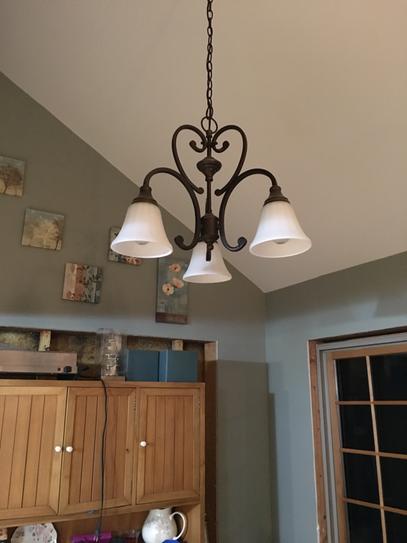 (2) NEW Hampton deals Bay somerset pendant light bundle