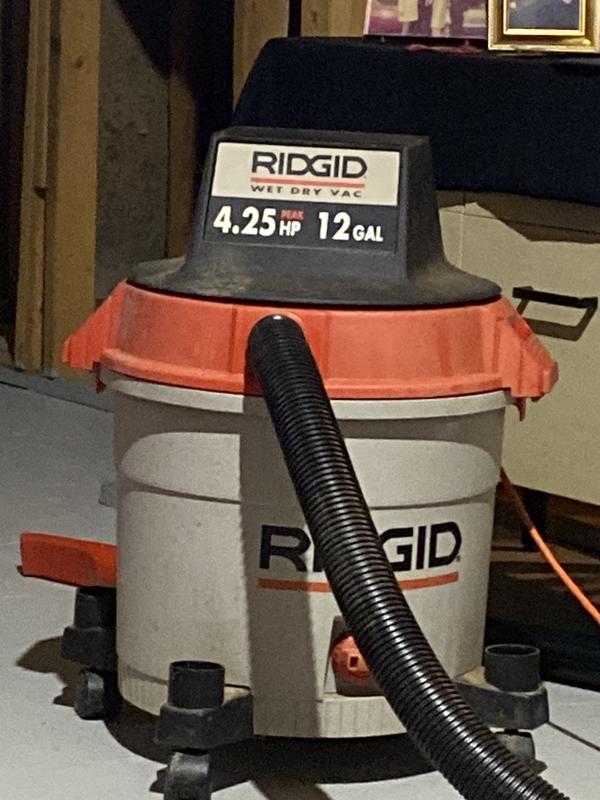 Reviews for RIDGID 12 Gallon 5.0 Peak HP NXT Wet/Dry Shop Vacuum with  Filter, Locking Hose and Accessories